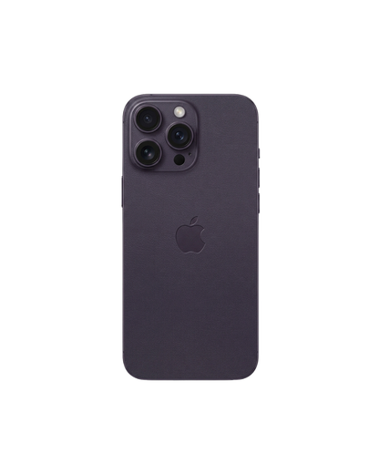 Mor deri dokulu premium telefon kaplaması