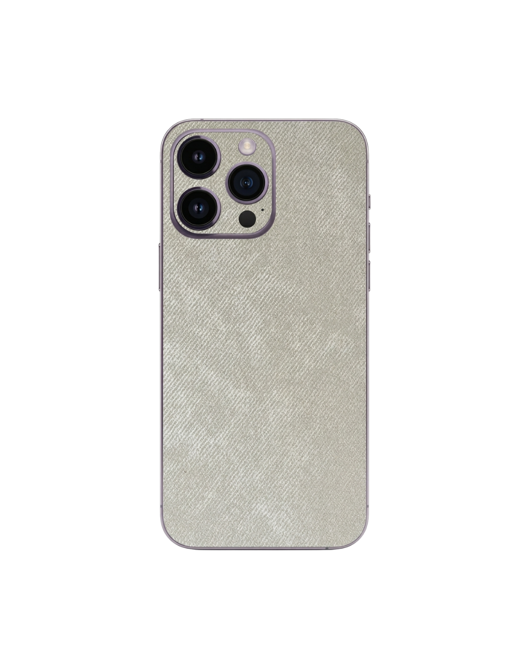 Silver kadife dokulu premium telefon kaplaması