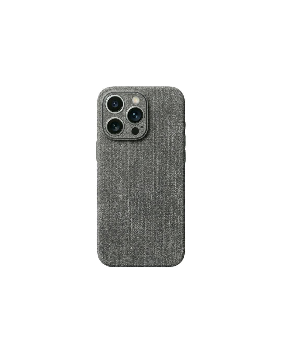 Silver kumaş dokulu premium telefon kaplaması