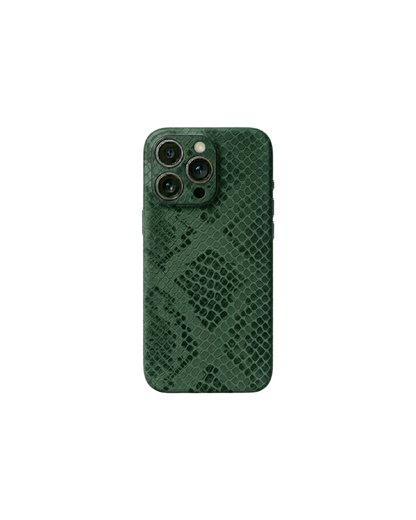 Yeşil arı peteği kadife dokulu premium telefon kaplaması