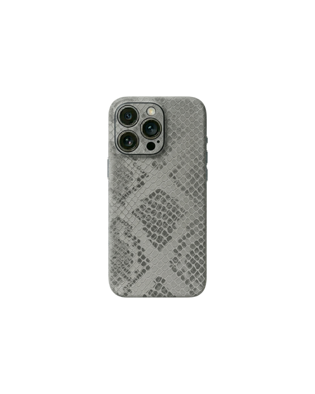 Silver arı peteği kadife dokulu premium telefon kaplaması