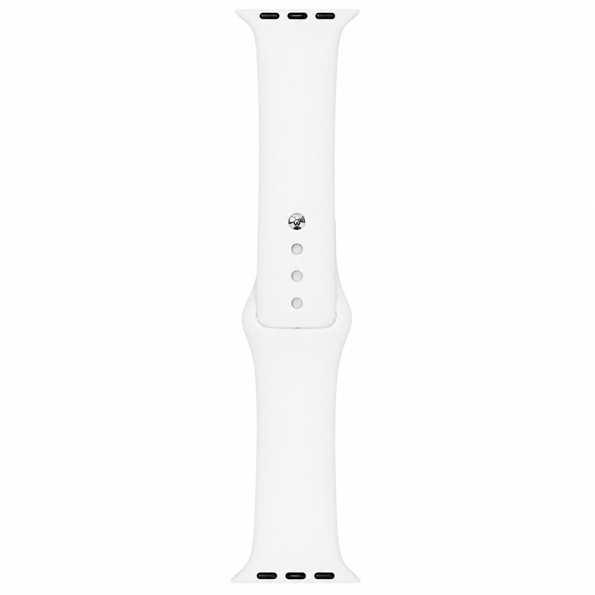 Beyaz Apple Watch silikon kordon
