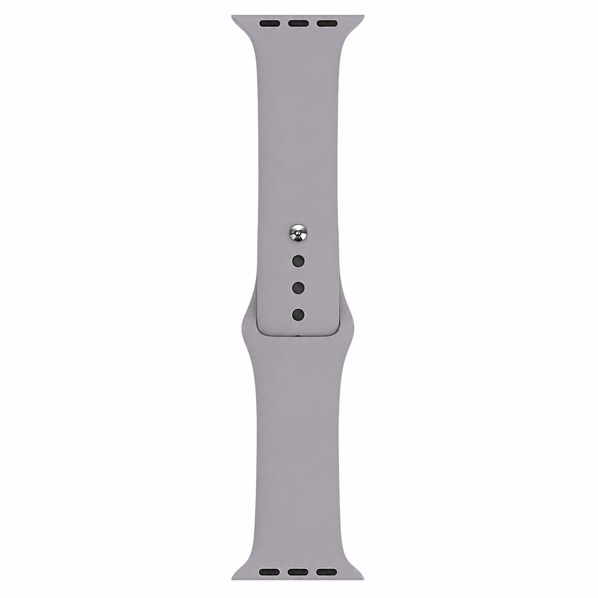 Silver Apple Watch silikon kordon
