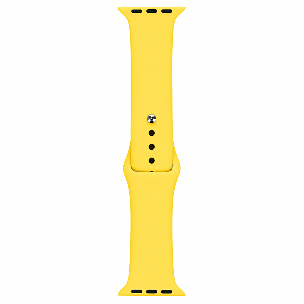 Sarı Apple Watch silikon kordon