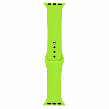 Fosforlu yeşil Apple Watch silikon kordon