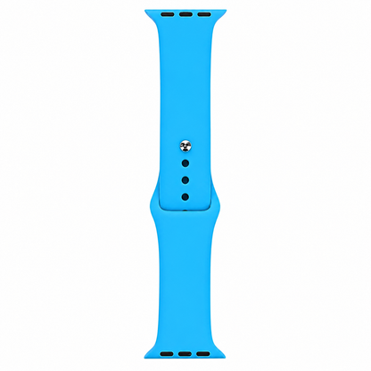 Mavi Apple Watch silikon kordon